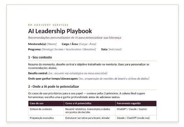 AI Leadership Playbook
